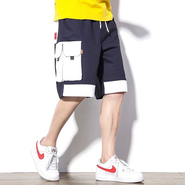 men hip hop cargo pocket shorts men harajuku short joggers streetwear tatical baggy casual black ribbon hipster shorts, White;black
men hip hop cargo pocket shorts men harajuku short joggers streetwear tatical baggy casual black ribbon hipster shorts, White;black