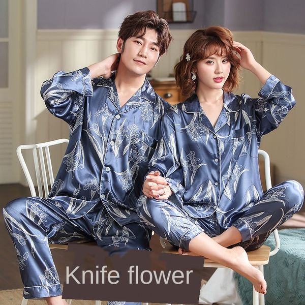 1vdmk couple cartoon flower home clothes silk summer cartoon flower ice silk long sleeve thin pajamas female summer home clothes pajamas mal, Blue;red
1vdmk couple cartoon flower home clothes silk summer cartoon flower ice silk long sleeve thin pajamas female summer home clothes pajamas mal, Blue;red