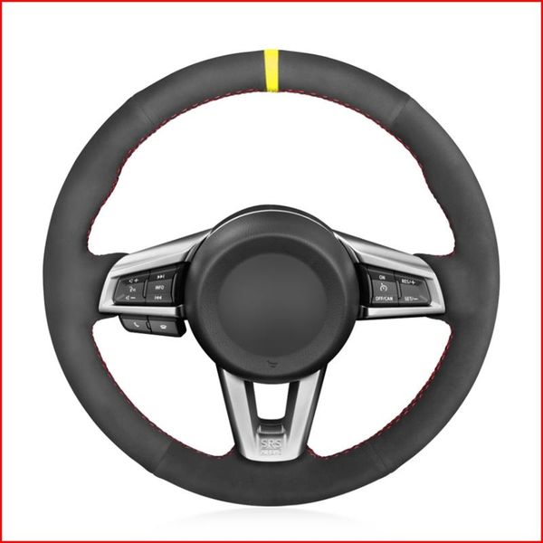 mewant black suede hand sew comfortable soft steering wheel cover for mx5 mx-5 2020 2020
mewant black suede hand sew comfortable soft steering wheel cover for mx5 mx-5 2020 2020