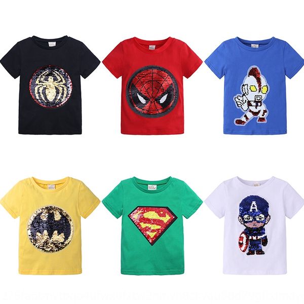 l8p4s 2020 korean clothing summer children's cartoon boy t-shirtchildren's t-shirt cotton t-shirtsequins short sleeve round neck c, Blue
l8p4s 2020 korean clothing summer children's cartoon boy t-shirtchildren's t-shirt cotton t-shirtsequins short sleeve round neck c, Blue
