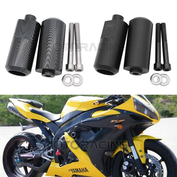 motorcycle black/carbon frame sliders falling protection for yzf r1 yzfr1 yzf-r1 yzf1000 2004 2005 2006
motorcycle black/carbon frame sliders falling protection for yzf r1 yzfr1 yzf-r1 yzf1000 2004 2005 2006