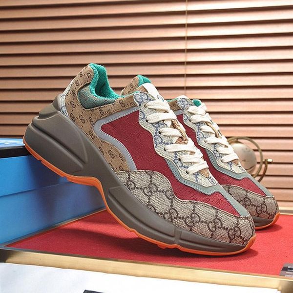 mens shoes luxury sports running flat shoes vintage designer outdoor breathable fashion platform stylish mens rhyton sneaker 2020 sale, Black
mens shoes luxury sports running flat shoes vintage designer outdoor breathable fashion platform stylish mens rhyton sneaker 2020 sale, Black