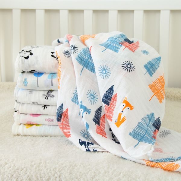 iraru newborn swaddling muslin cotton infant double-layer printed children's quilt newborn swaddling muslin cotton gauze infant scarf s
iraru newborn swaddling muslin cotton infant double-layer printed children's quilt newborn swaddling muslin cotton gauze infant scarf s
