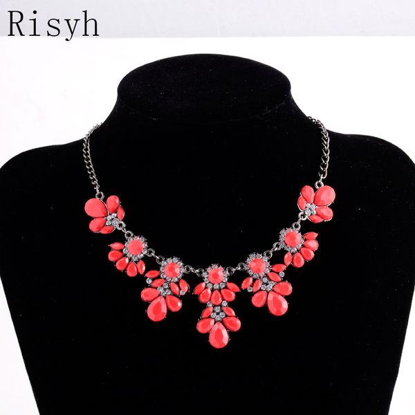 risyh fashion color super good texture flash flower wild summer short necklace small fresh lady necklace, Silver
risyh fashion color super good texture flash flower wild summer short necklace small fresh lady necklace, Silver
