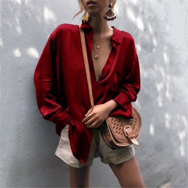 harajuku new spring autumn blouse women long sleeve shirts fashion leisure satin shirt office ladies blue green red, White
harajuku new spring autumn blouse women long sleeve shirts fashion leisure satin shirt office ladies blue green red, White