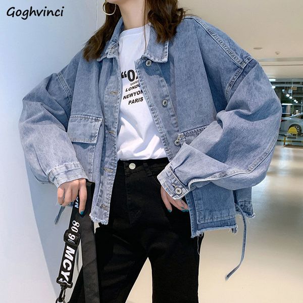 basic jackets women denim pockets ripped fur-line lace-up pleated all-match womens outwear fashion autumn korean style students, Black;brown
basic jackets women denim pockets ripped fur-line lace-up pleated all-match womens outwear fashion autumn korean style students, Black;brown