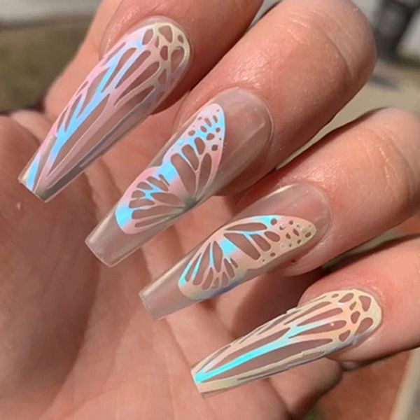 stickers & decals 2021 holographic 3d butterfly nail decal self adhesive manicure art acrylic designs tool, Black
stickers & decals 2021 holographic 3d butterfly nail decal self adhesive manicure art acrylic designs tool, Black