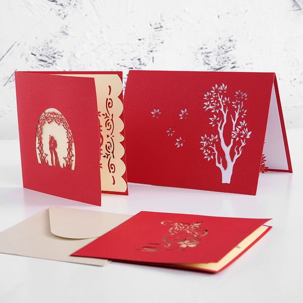 chinese mainland 3d cards creative handmade paper carving birthday cards wedding invitations thanksgiving greeting cards multi-style
chinese mainland 3d cards creative handmade paper carving birthday cards wedding invitations thanksgiving greeting cards multi-style