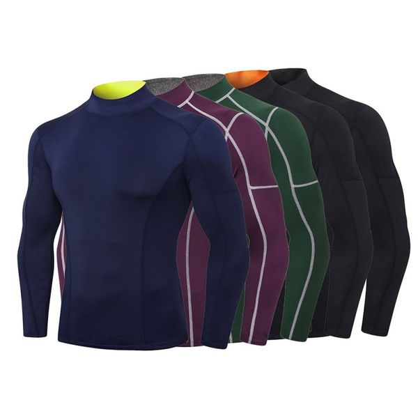 men quick dry running shirt men bodybuilding sport t-shirt long sleeve compression gym t shirt fitness tight t-shirt, Black;blue
men quick dry running shirt men bodybuilding sport t-shirt long sleeve compression gym t shirt fitness tight t-shirt, Black;blue