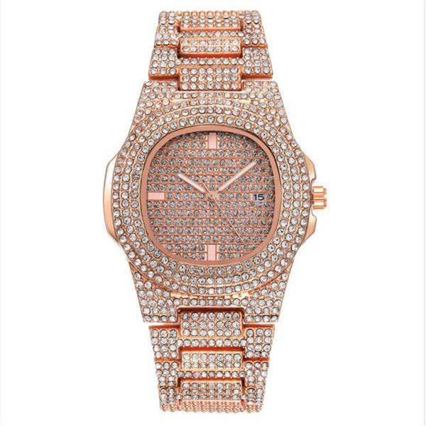 2020 womens mens luxe watches fashion full diamonds sapphire stainless steel quartz watches wristwatches with calendar 04, Slivery;brown
2020 womens mens luxe watches fashion full diamonds sapphire stainless steel quartz watches wristwatches with calendar 04, Slivery;brown