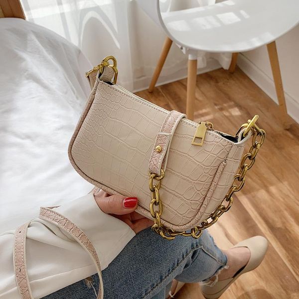 vintage alligator baguette shape bag luxury leather handbag 2020 new fashion shoulder bag womens messenger crossbody bags #40
vintage alligator baguette shape bag luxury leather handbag 2020 new fashion shoulder bag womens messenger crossbody bags #40