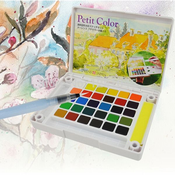 sakura talens petit color transparent solid watercolor portable sketch set fine color 30/24 colors art set painting supplies
sakura talens petit color transparent solid watercolor portable sketch set fine color 30/24 colors art set painting supplies