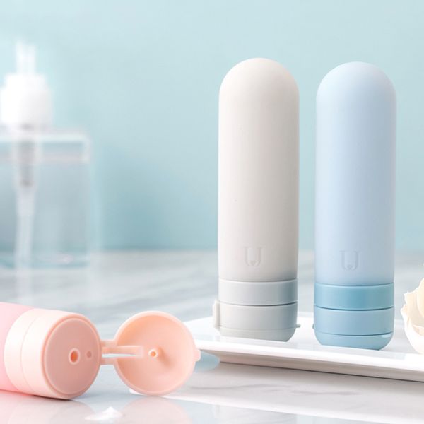 50ml portable silicone travel refillable bottles cosmetic shampoo shower gel squeeze kits for lotion shampoo bath containers
50ml portable silicone travel refillable bottles cosmetic shampoo shower gel squeeze kits for lotion shampoo bath containers