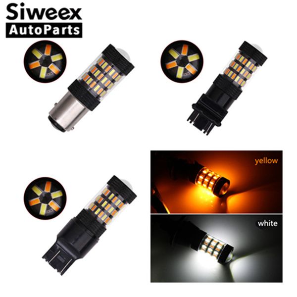 2 pcs 4014 60 smd 1157 3157 7443 dual color white/amber turn signal drl switchback headlight led light long service life
2 pcs 4014 60 smd 1157 3157 7443 dual color white/amber turn signal drl switchback headlight led light long service life