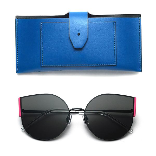 2020 new cat eye sunglasses women metal frame chameleon brand fashion vintage oversized sun glasses for female uv400 flat lense, White;black
2020 new cat eye sunglasses women metal frame chameleon brand fashion vintage oversized sun glasses for female uv400 flat lense, White;black