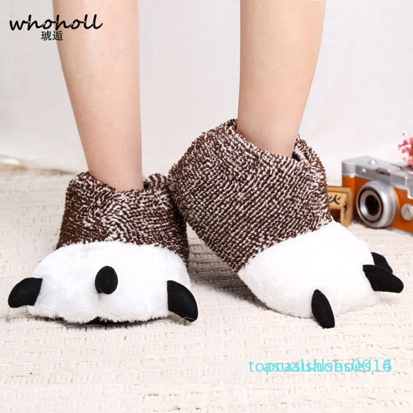 whoholl winter warm man women home slippers animal panda plush slippers female thermal soft cotton indoor house shoes c14, Black
whoholl winter warm man women home slippers animal panda plush slippers female thermal soft cotton indoor house shoes c14, Black