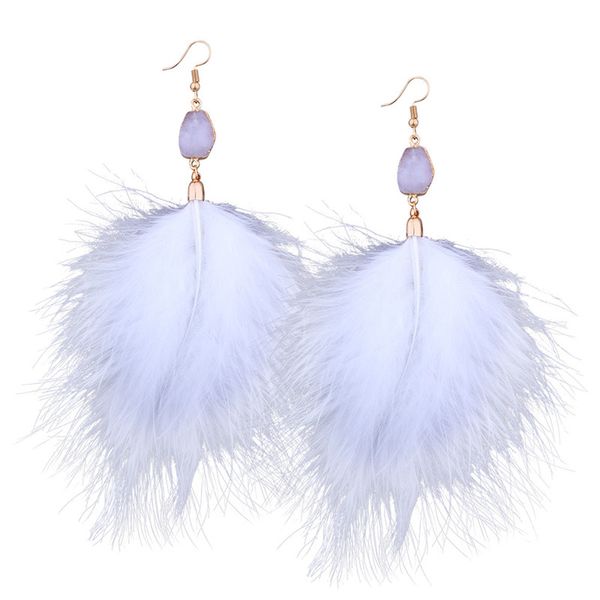 new bohemian feather tassel drop earrings for women girls wedding gifts fashion female long feather dangle earring 4 colors xd, Silver
new bohemian feather tassel drop earrings for women girls wedding gifts fashion female long feather dangle earring 4 colors xd, Silver