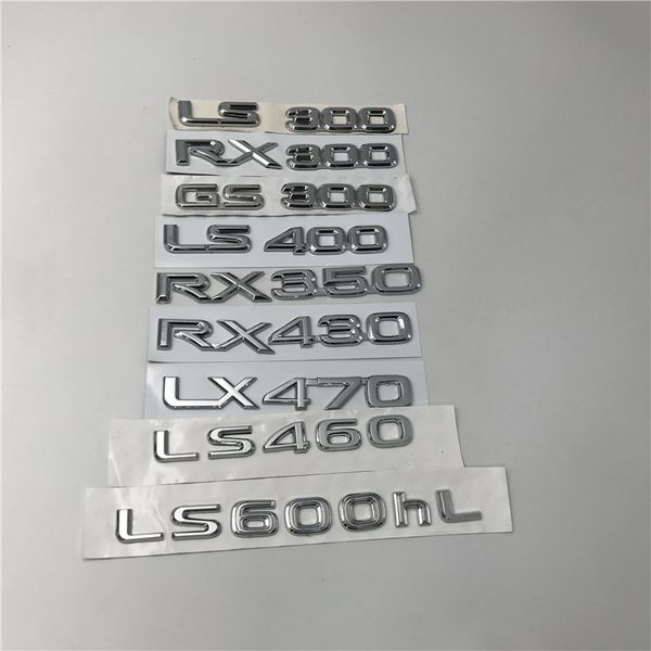 silver /gold for lexus ls300 rx300 gs300 ls400 rx330 rx350 rx430 ls460 ls600hl rear boot emblem logo badge sign letters
silver /gold for lexus ls300 rx300 gs300 ls400 rx330 rx350 rx430 ls460 ls600hl rear boot emblem logo badge sign letters