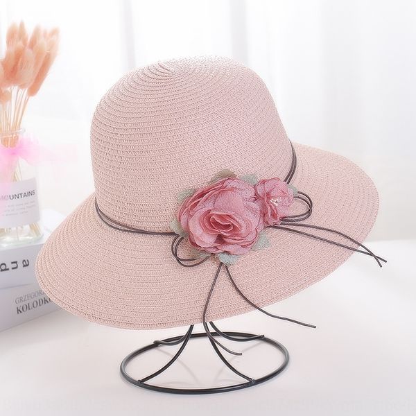 new cool foldable women's summer outdoor sunshade basin korean straw style flower big edge straw hat sunscreen sun hat, Blue;gray
new cool foldable women's summer outdoor sunshade basin korean straw style flower big edge straw hat sunscreen sun hat, Blue;gray