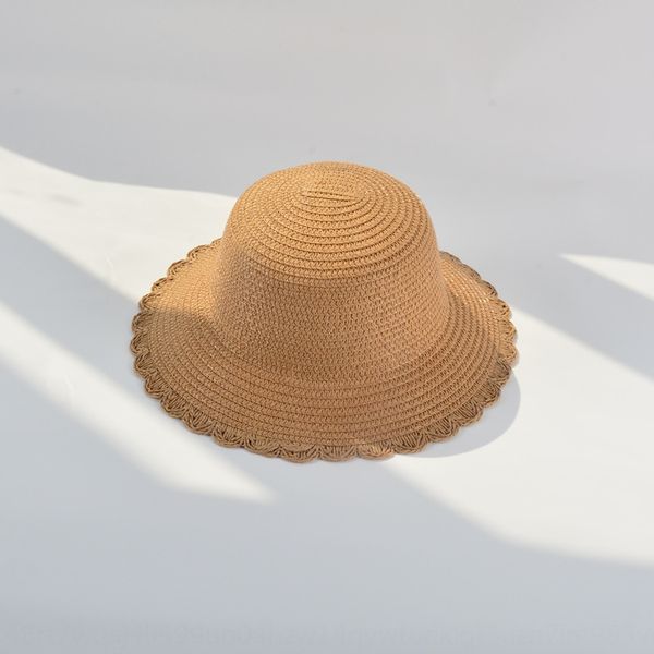 children's foldable short eaves sunscreen beach diy straw hat diy girl's belt straw hat, Yellow
children's foldable short eaves sunscreen beach diy straw hat diy girl's belt straw hat, Yellow