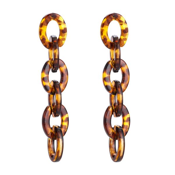 exaggerated thin chain multilayer acetate board earrings marble lines bohemian earrings, Golden
exaggerated thin chain multilayer acetate board earrings marble lines bohemian earrings, Golden
