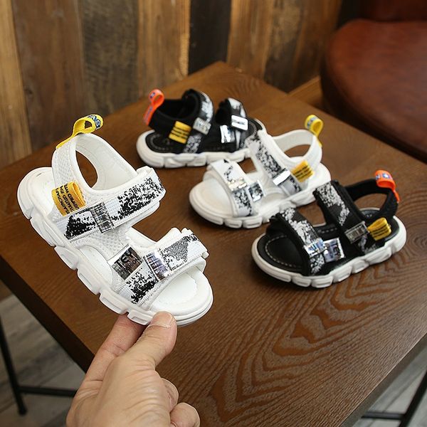 2019 children baby sandals fashionable anti-slip sandals children's toddler shoes color panel children's shoes, Black;red
2019 children baby sandals fashionable anti-slip sandals children's toddler shoes color panel children's shoes, Black;red