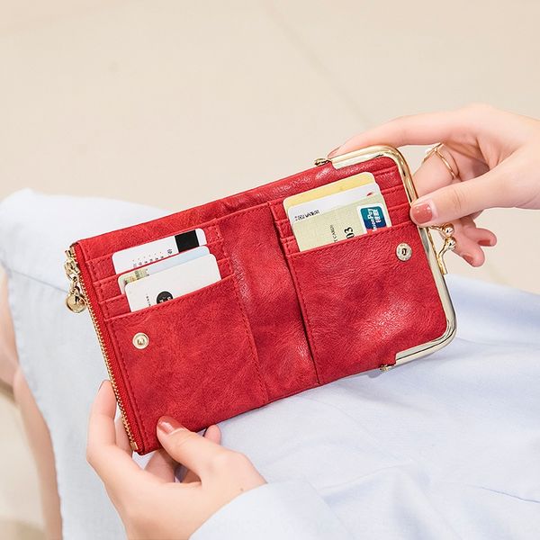 short women's 2020 new card wallet mini folding women's wallet card bag multi-function clip coin purse
short women's 2020 new card wallet mini folding women's wallet card bag multi-function clip coin purse