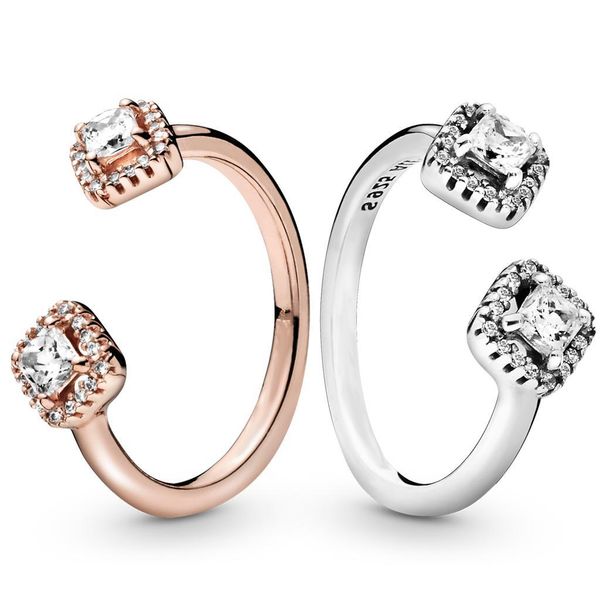 real 925 sterling silver square sparkle cz diamond open ring with logo and original box luxury designer jewelry wedding rings set for women
real 925 sterling silver square sparkle cz diamond open ring with logo and original box luxury designer jewelry wedding rings set for women