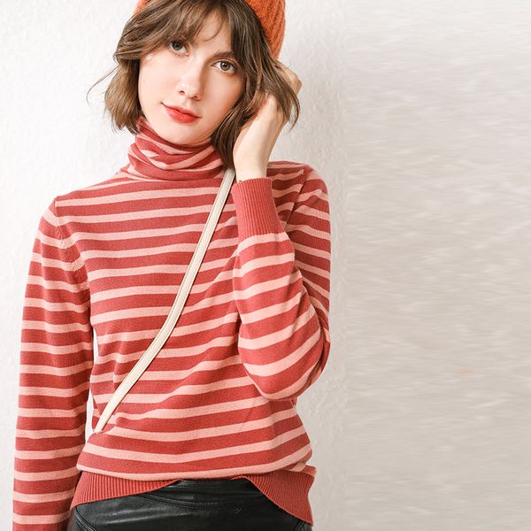 women's sweaters 2021 s knitted cashmere wool sweater stripe woman autumn and winter clothes pullover s-xxxl, White;black
women's sweaters 2021 s knitted cashmere wool sweater stripe woman autumn and winter clothes pullover s-xxxl, White;black