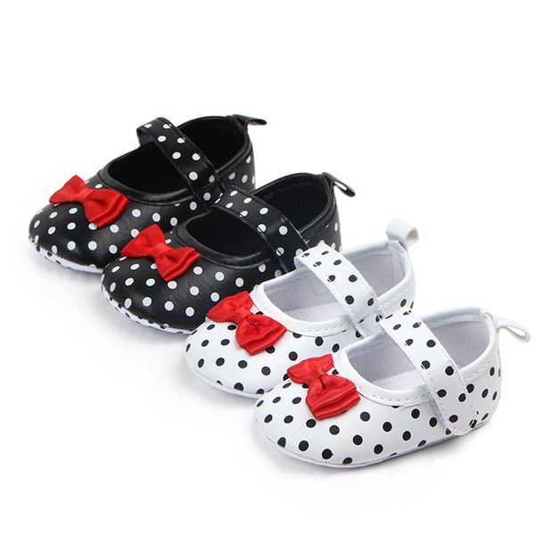 2020 lovely baby girls bow princess shoes soft sole anti-slip infant polka dots christening crib shoes with bowknot
2020 lovely baby girls bow princess shoes soft sole anti-slip infant polka dots christening crib shoes with bowknot