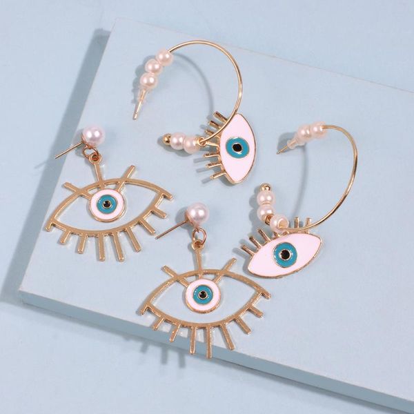 artilady eye stud earrings for women gold color earrings jewelry 2020 shell earring party gift drop shipping, Golden;silver
artilady eye stud earrings for women gold color earrings jewelry 2020 shell earring party gift drop shipping, Golden;silver