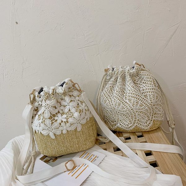 ins literary straw female 2019 new woven lace all-match bucket shoulder bucket bag shoulder messenger bag fashion
ins literary straw female 2019 new woven lace all-match bucket shoulder bucket bag shoulder messenger bag fashion