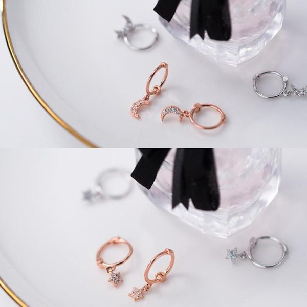 charm 925 sterling silver zirconia moon star small huggie hoop earrings jewelry a1444, Golden
charm 925 sterling silver zirconia moon star small huggie hoop earrings jewelry a1444, Golden