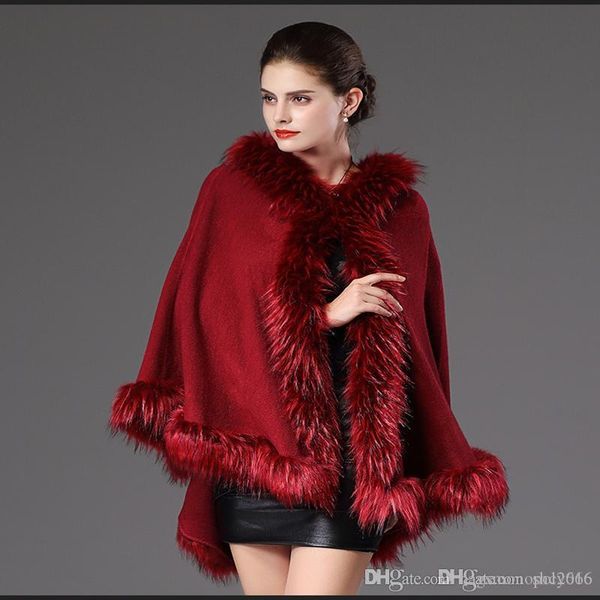 selling winter designer new ladies loose fashion casual knit shawl cloak warm artificial fur shawl tassel jacket fashion lady, Black
selling winter designer new ladies loose fashion casual knit shawl cloak warm artificial fur shawl tassel jacket fashion lady, Black