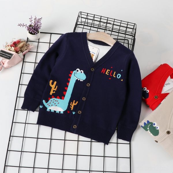 t4jrh boys' cardigan v-neck small dinosaurchildren's coat korean coat sweater clothing sweater style 2019 spring and autumn new ch, Blue
t4jrh boys' cardigan v-neck small dinosaurchildren's coat korean coat sweater clothing sweater style 2019 spring and autumn new ch, Blue