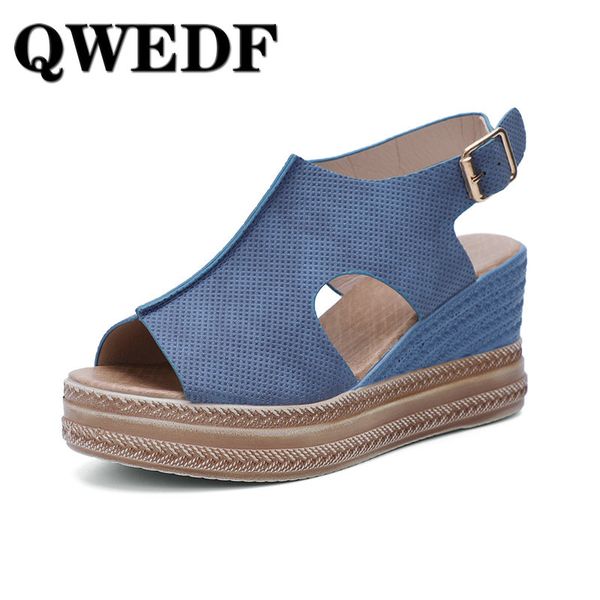 summer new large size 35-43 roman wind slope with thick sole shoes women high-heeled sandals ea-51, Black
summer new large size 35-43 roman wind slope with thick sole shoes women high-heeled sandals ea-51, Black