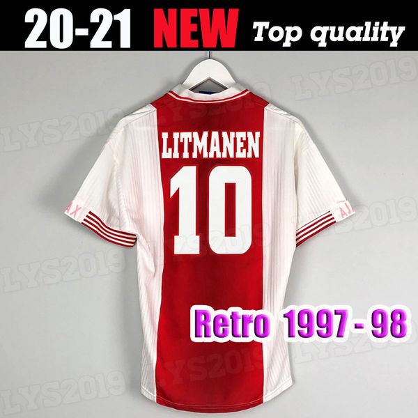 1997 1998 ajax главной ретро футбол джерси 97 98 лаудруп литманен f.de boer сибон turpijn старинных классических рубашек футбола, Black;yellow
1997 1998 ajax главной ретро футбол джерси 97 98 лаудруп литманен f.de boer сибон turpijn старинных классических рубашек футбола, Black;yellow