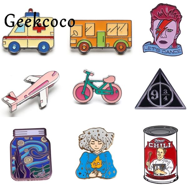 20pcs/lot j1393 geekcoco cartoon transportation metal enamel brooch fashion badge pin fun trendy clothing backpack jewelry gift, Gray
20pcs/lot j1393 geekcoco cartoon transportation metal enamel brooch fashion badge pin fun trendy clothing backpack jewelry gift, Gray
