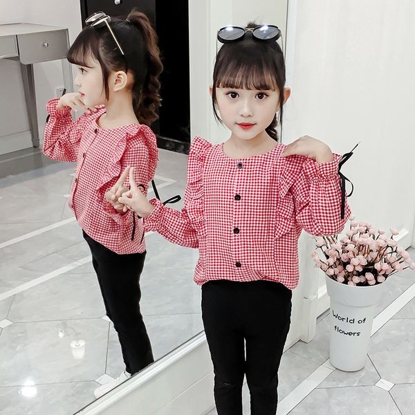 girls plaid tong chen shan tong chen shan children's 2020 new style korean style children's shirt long sleeve autumn midi shirt, White;black
girls plaid tong chen shan tong chen shan children's 2020 new style korean style children's shirt long sleeve autumn midi shirt, White;black