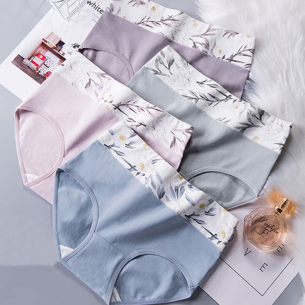 women cotton panties print underwear comfort briefs high waist shorts female seamless intimates girls' fancy underpants #f, Black;pink
women cotton panties print underwear comfort briefs high waist shorts female seamless intimates girls' fancy underpants #f, Black;pink