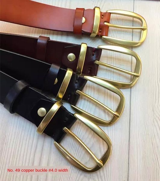buckle no. 49 copper buckle no. 49 copper #4.0 wide sh head belt #4.0 wide lamb skin head layer cowhide belt, Black;brown
buckle no. 49 copper buckle no. 49 copper #4.0 wide sh head belt #4.0 wide lamb skin head layer cowhide belt, Black;brown