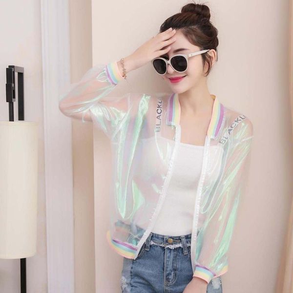 2yfcc colorful rainbow short coat baseball suit sunscreen clothing for female students thin loose casual rainbow collar thread transparent s, Black;brown
2yfcc colorful rainbow short coat baseball suit sunscreen clothing for female students thin loose casual rainbow collar thread transparent s, Black;brown
