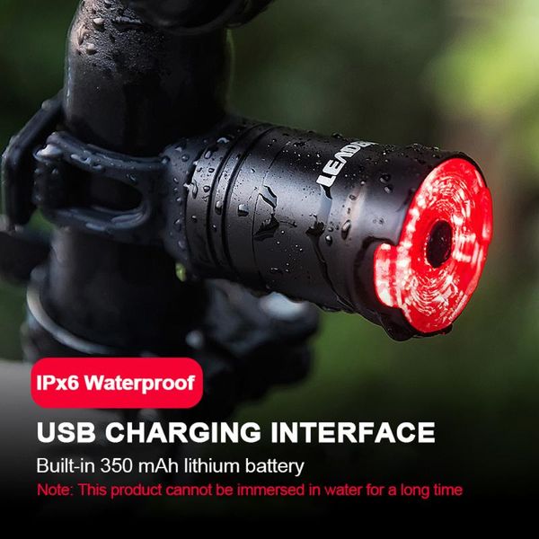 intelligent led bicycle tail light ipx6 waterproof usb chargeable bike rear lights brake sensing safety warning cycling light
intelligent led bicycle tail light ipx6 waterproof usb chargeable bike rear lights brake sensing safety warning cycling light