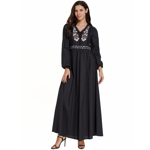 vestido longo sukienki embroidery maxi long dress high waist women dresses long sleeve autumn fall robe longue femme elbise
vestido longo sukienki embroidery maxi long dress high waist women dresses long sleeve autumn fall robe longue femme elbise