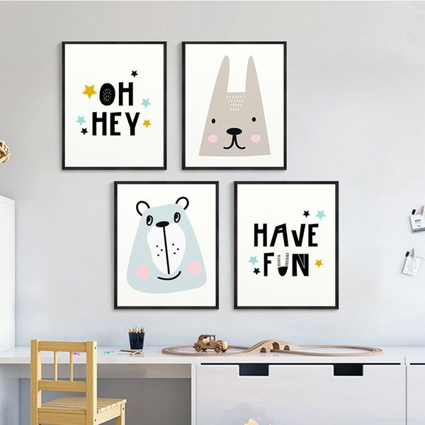 cute animal dog bear minimalist nursery wall art canvas painting posters nordic kids playroom decorative print picture decor
cute animal dog bear minimalist nursery wall art canvas painting posters nordic kids playroom decorative print picture decor