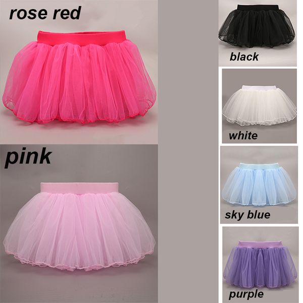 pink white children's dance skirt girls tutu skirt ballet practice short, Black;red
pink white children's dance skirt girls tutu skirt ballet practice short, Black;red