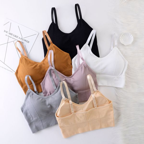 muaml u shoulder strap base vestshoulder vestbeautiful back seamless girl camisole no steel ring adjustable sports wrap chest beautiful back, White
muaml u shoulder strap base vestshoulder vestbeautiful back seamless girl camisole no steel ring adjustable sports wrap chest beautiful back, White