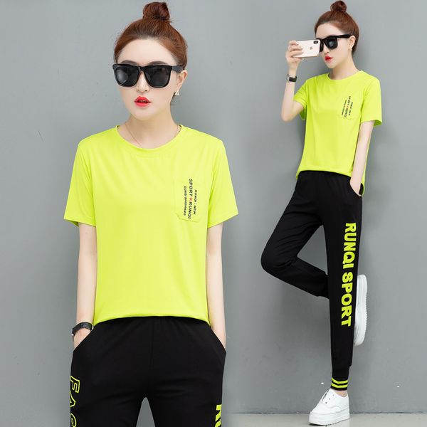 yellow tracksuit for women outfits sportswear fitness co-ord female two piece set and pant 2020 summer plus size clothing, White
yellow tracksuit for women outfits sportswear fitness co-ord female two piece set and pant 2020 summer plus size clothing, White