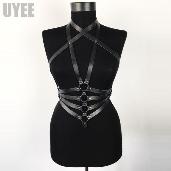 uyee dropshipping belt lingerie bust garter belt gothic cincher harness body bondage adjustable leather women lb-115, Black;brown
uyee dropshipping belt lingerie bust garter belt gothic cincher harness body bondage adjustable leather women lb-115, Black;brown