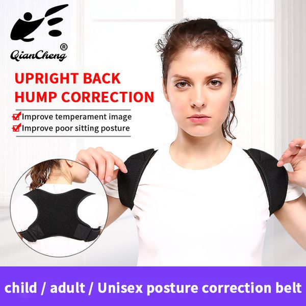 1pc posture corrector back support humpback posture belt adjustable shoulder bandage corset for back pain relief, Black;blue
1pc posture corrector back support humpback posture belt adjustable shoulder bandage corset for back pain relief, Black;blue